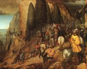 耶稣给扫罗显灵 - 老彼得·勃鲁盖尔